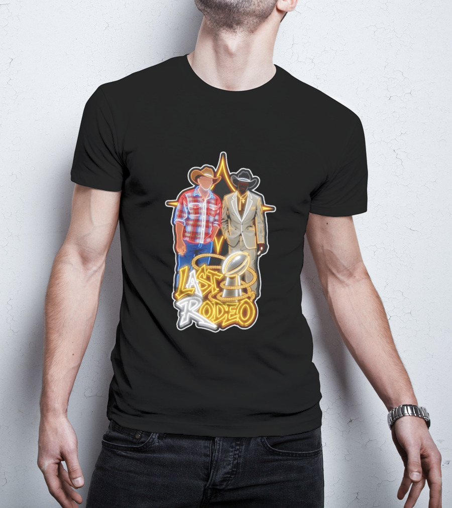 Last Rodeo Pittsburgh Steelers Football Trophy 2026 T-Shirt