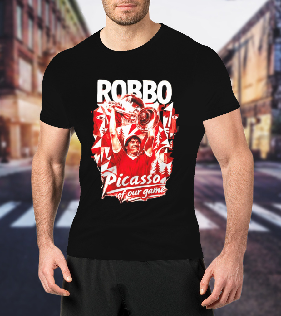Robbo Picasso Of Our Game Nottm Forest Triumph Celebration T-Shirt