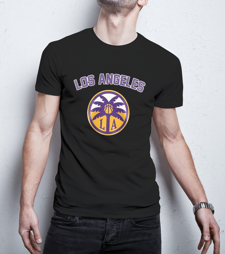 WNBA Los Angeles Sparks Custom Name Edition For Fans T-Shirt