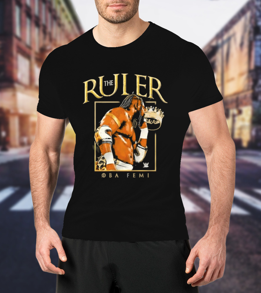 WWE The Ruler Oba Femi Wrestling Legend T-Shirt
