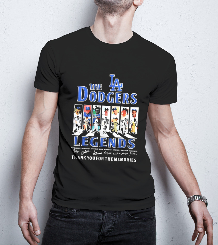The Dodgers Legends Thank You For The Memories Icons LA T-Shirt