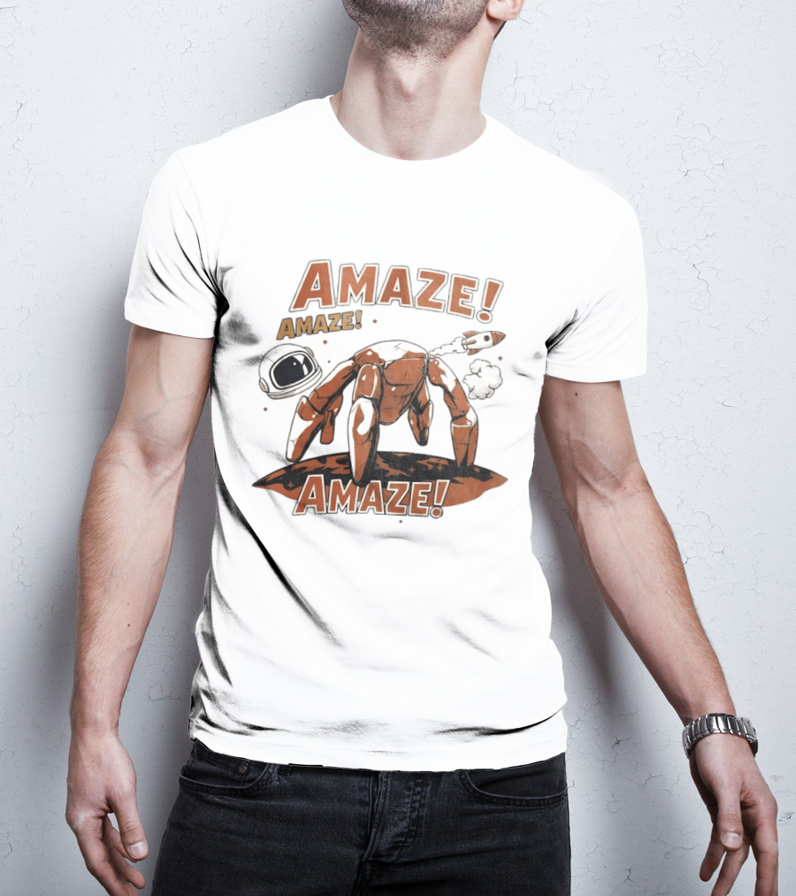 Amaze Rocket Sci Fi Alien Project Hail Mary Book Lover T-Shirt