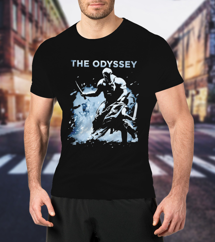 The Odyssey Spartan Warrior Battle Greek Mythology T-Shirt