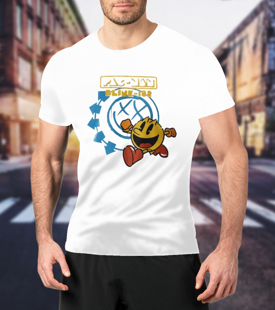Pac Man Blink 182 San Diego Comic Con 2026 Collaboration T-Shirt