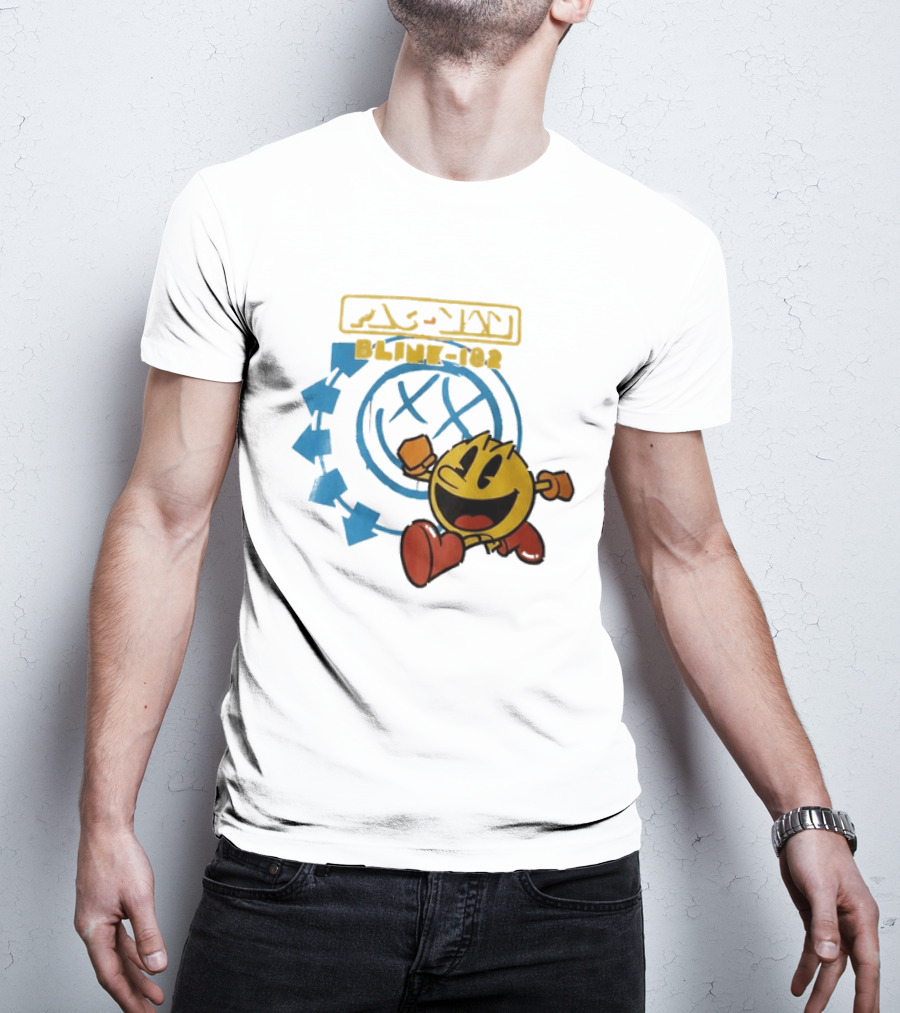 Pac Man Blink 182 San Diego Comic Con 2026 Collaboration T-Shirt