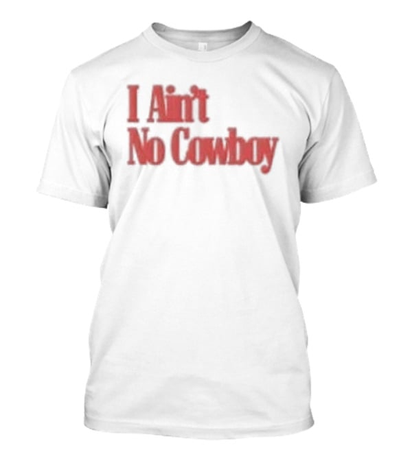 Luke Combs Nicole I Ain't No Cowboy Bold Red T-Shirt