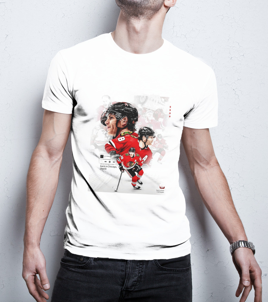 Patrick Kane Chicago Blackhawks Back Where It All Began End Of Beginning 88 T-Shirt