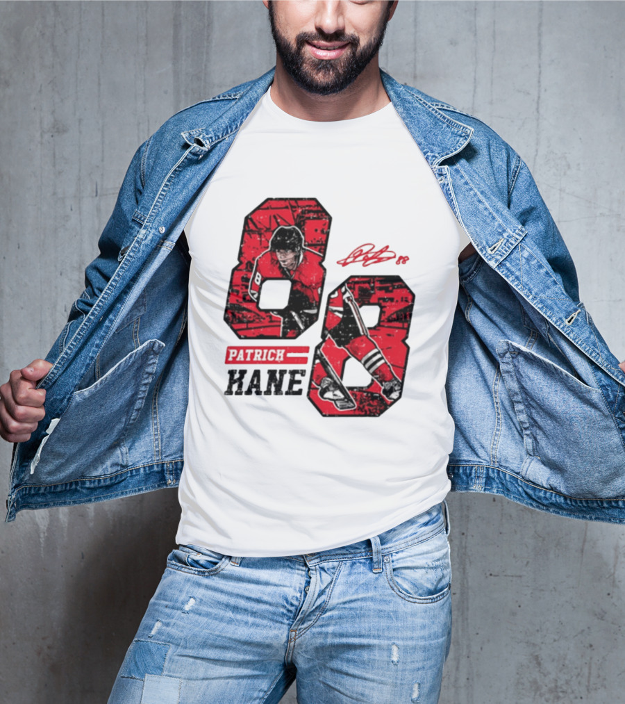 Patrick Kane Chicago Blackhawks 88 Comic Style Collaboration T-Shirt
