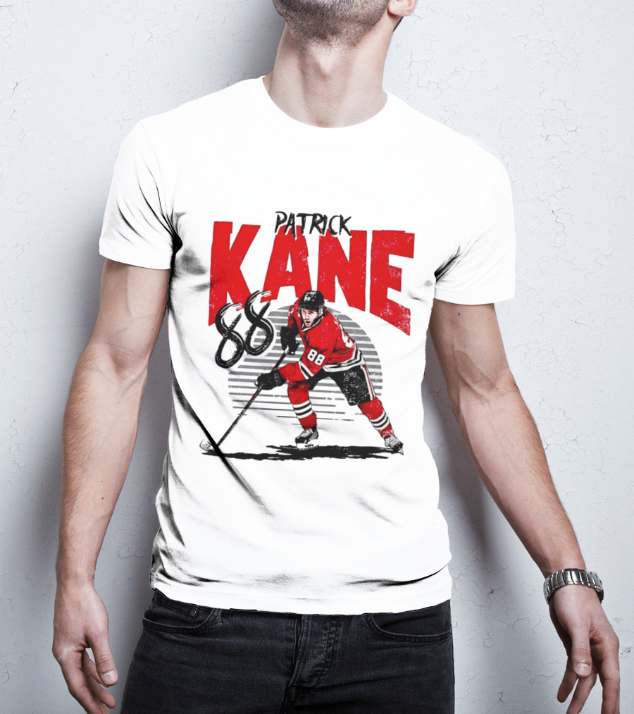 Patrick Kane 88 Chicago Blackhawks Hockey Player Victory T-Shirt