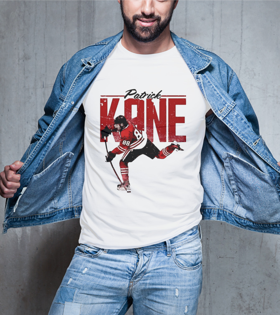 Patrick Kane 88 Chicago Blackhawks Hockey Player T-Shirt