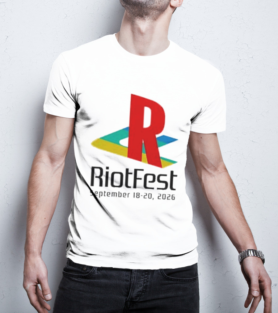 Riot Fest 2026 September 18 20 Colorful R T-Shirt