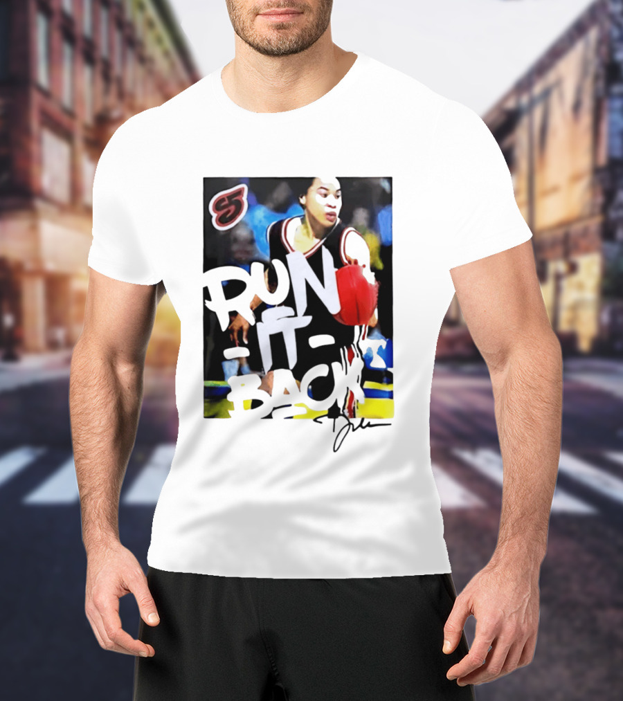 South Carolina Gamecocks Basketball Run It Back Athlete Dribbling T-Shirt