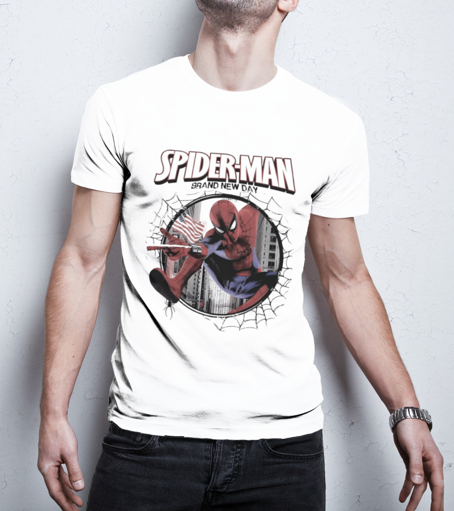 Spider Man Brand New Day Web Slinging T-Shirt