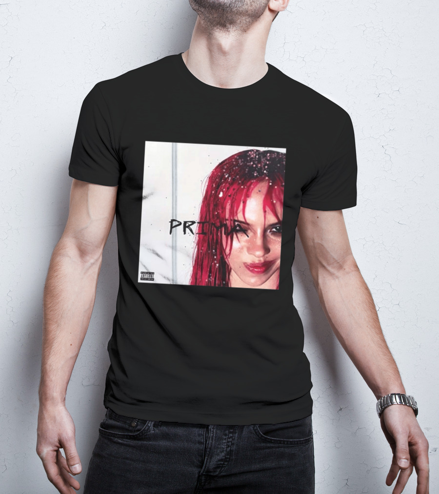 Adela Jergova Prima New Album Cover 2026 Pink Hair T-Shirt