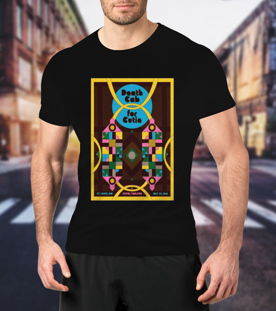 Death Cab For Cutie St. Louis Stifel Theatre July 24 2026 T-Shirt
