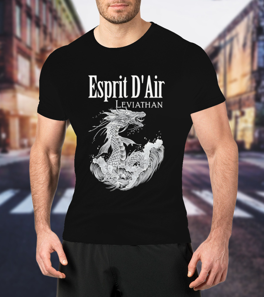 Esprit D'Air Leviathan Dragon Mythical Band T-Shirt
