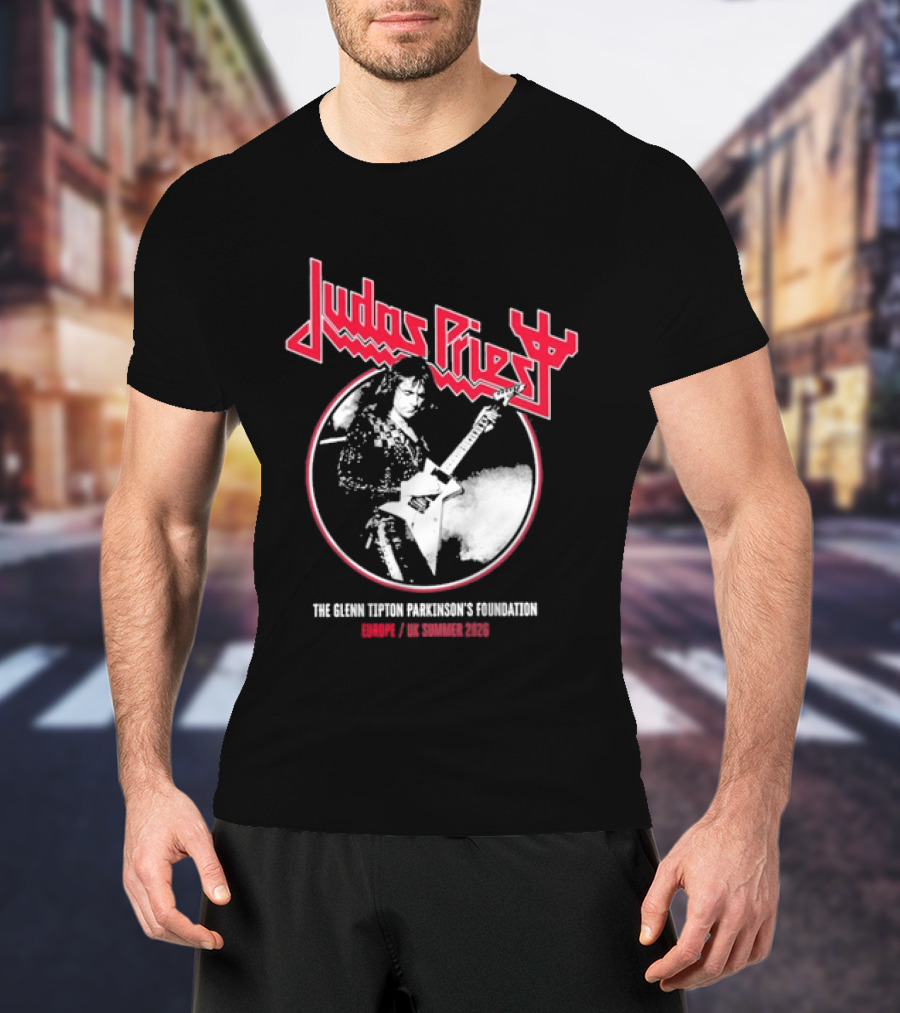Judas Priest 2026 Faithkeepers European UK Summer Tour Glenn Tipton Foundation 2026 Events T-Shirt