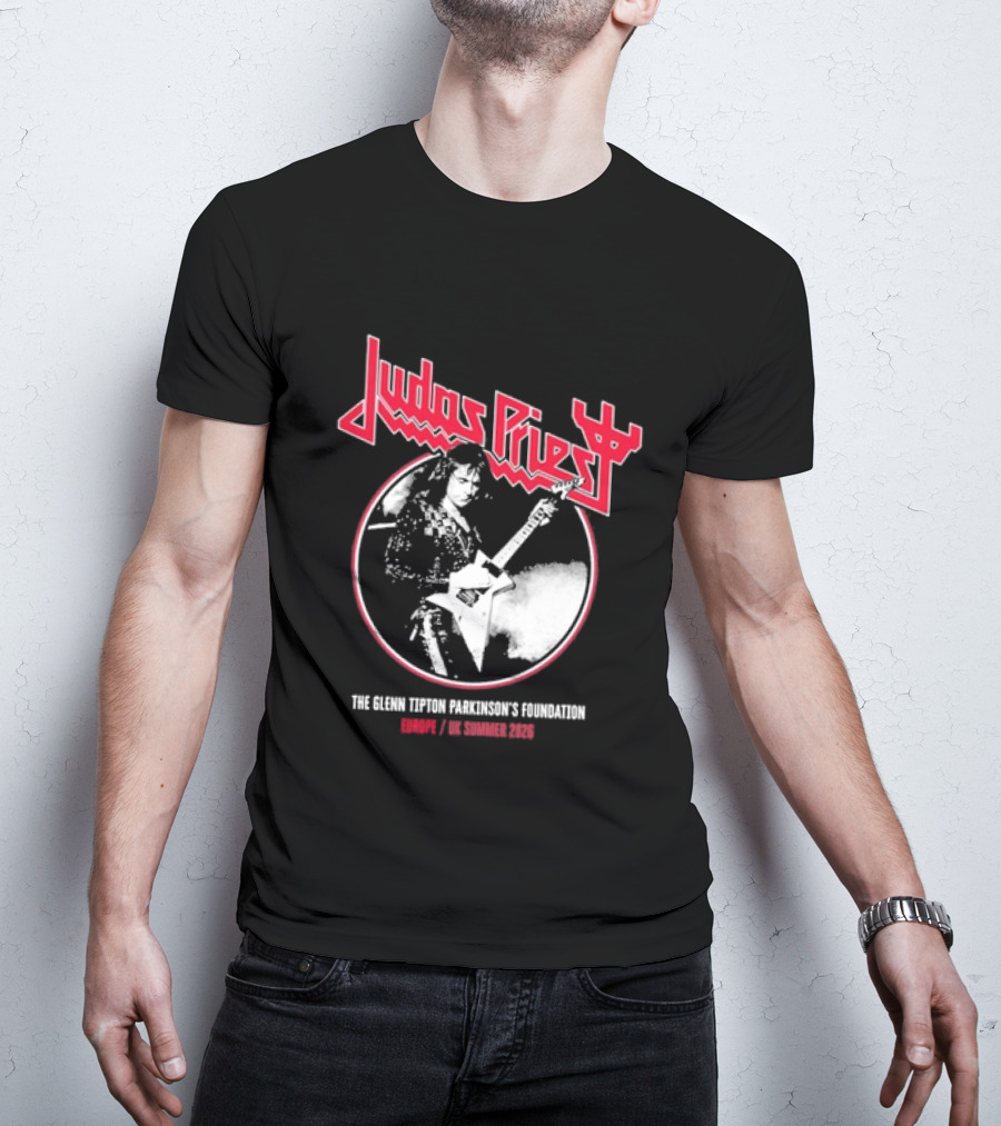 Judas Priest 2026 Faithkeepers European UK Summer Tour Glenn Tipton Foundation 2026 Events T-Shirt