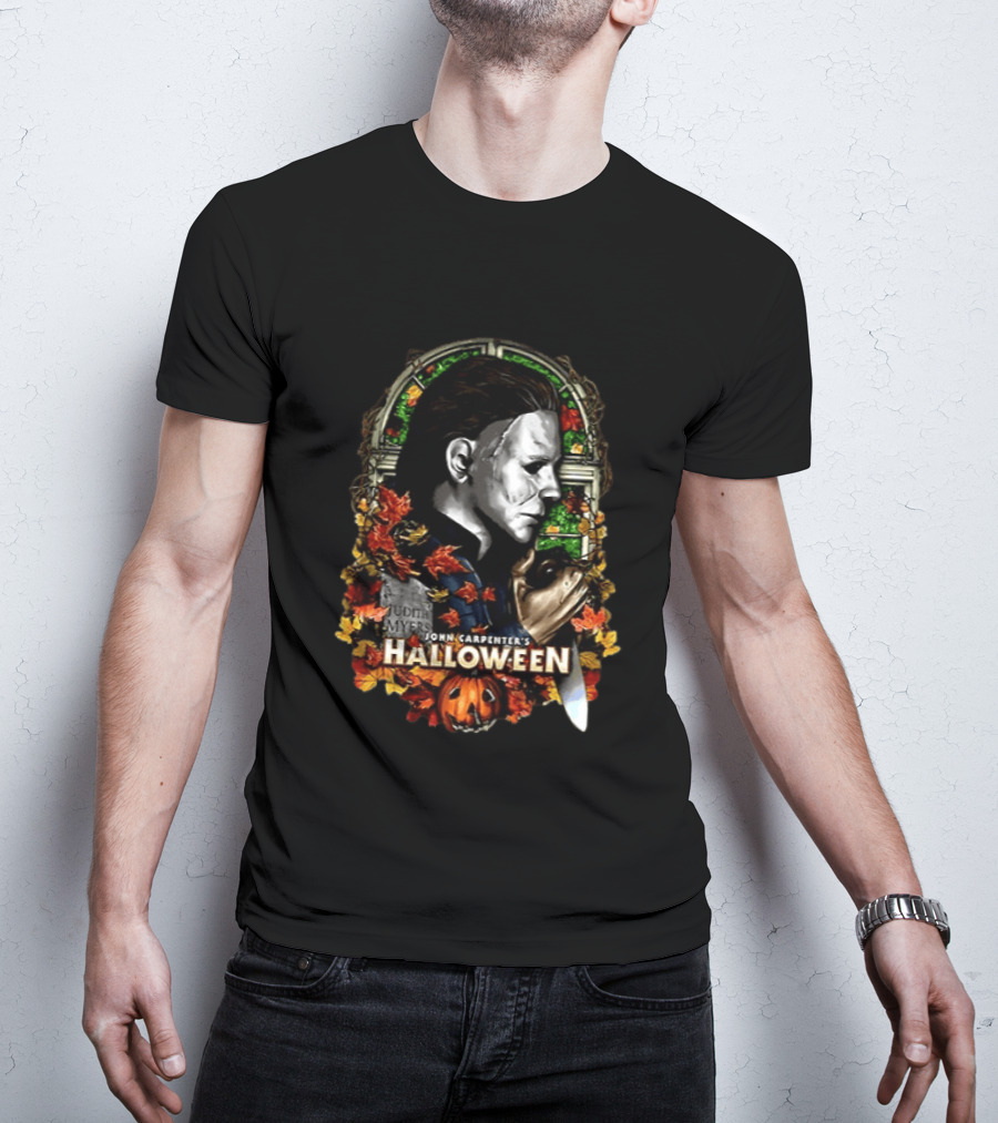 John Carpenter's Halloween Michael Myers 45 Years Of Terror Event T-Shirt