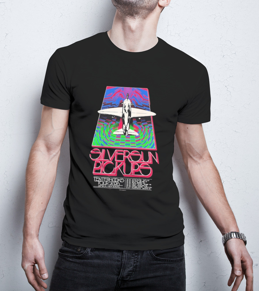 Silversun Pickups Tenterhooks Tour 2026 Australia New Zealand July Cities List T-Shirt