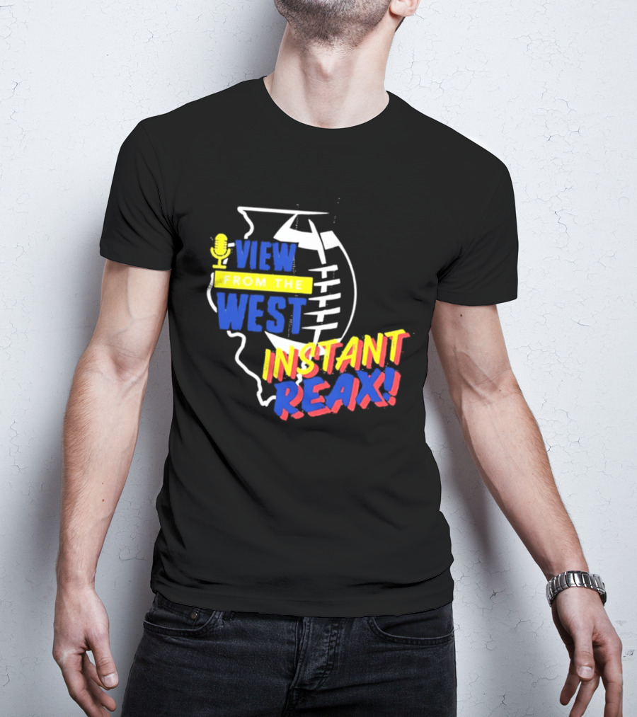 View From The West Instant Reax Illinois Football T-Shirt