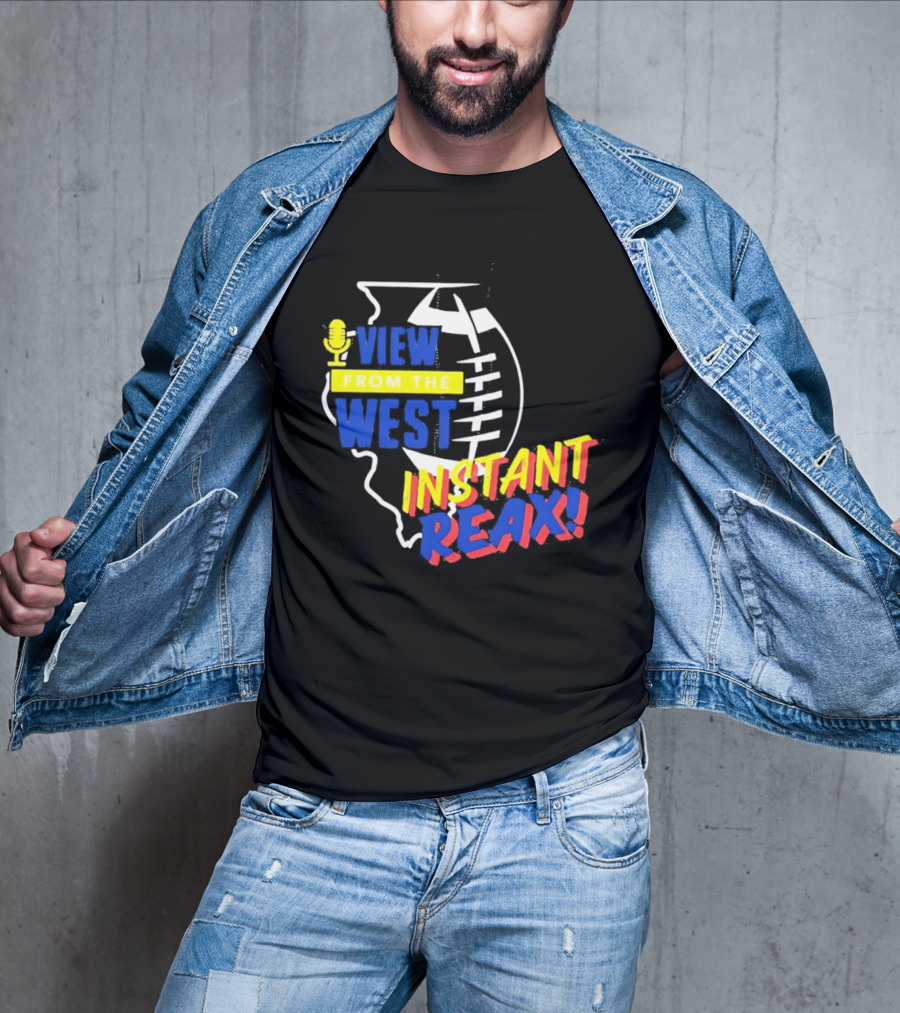 View From The West Instant Reax Illinois Football T-Shirt