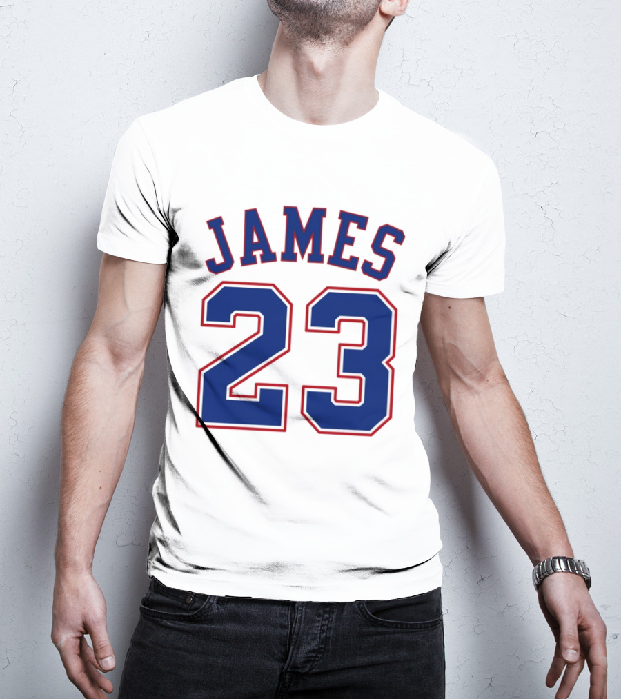 James 23 Philadelphia 76er The King T-Shirt