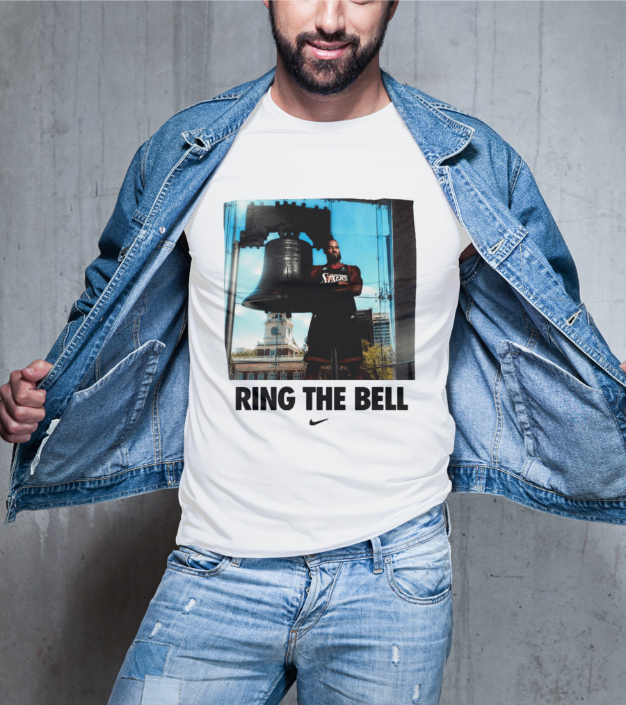 LeBron James Sixers Liberty Bell Ring The Bell T-Shirt