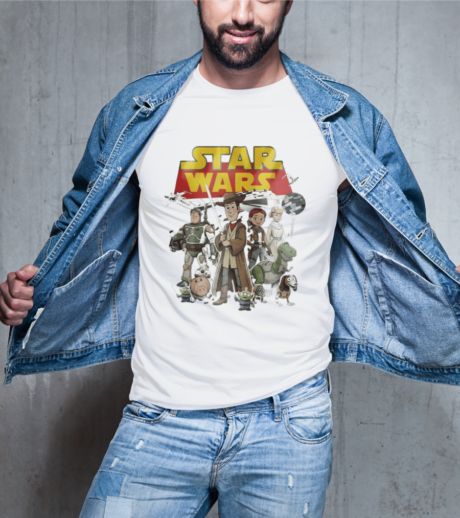 Star Wars Toy Story Mashup Disneyland Family Trip 2026 T-Shirt