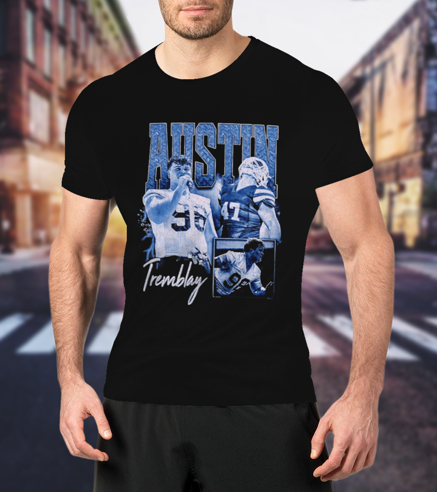 Austin Tremblay Football Austin 36 47 Sports T-Shirt