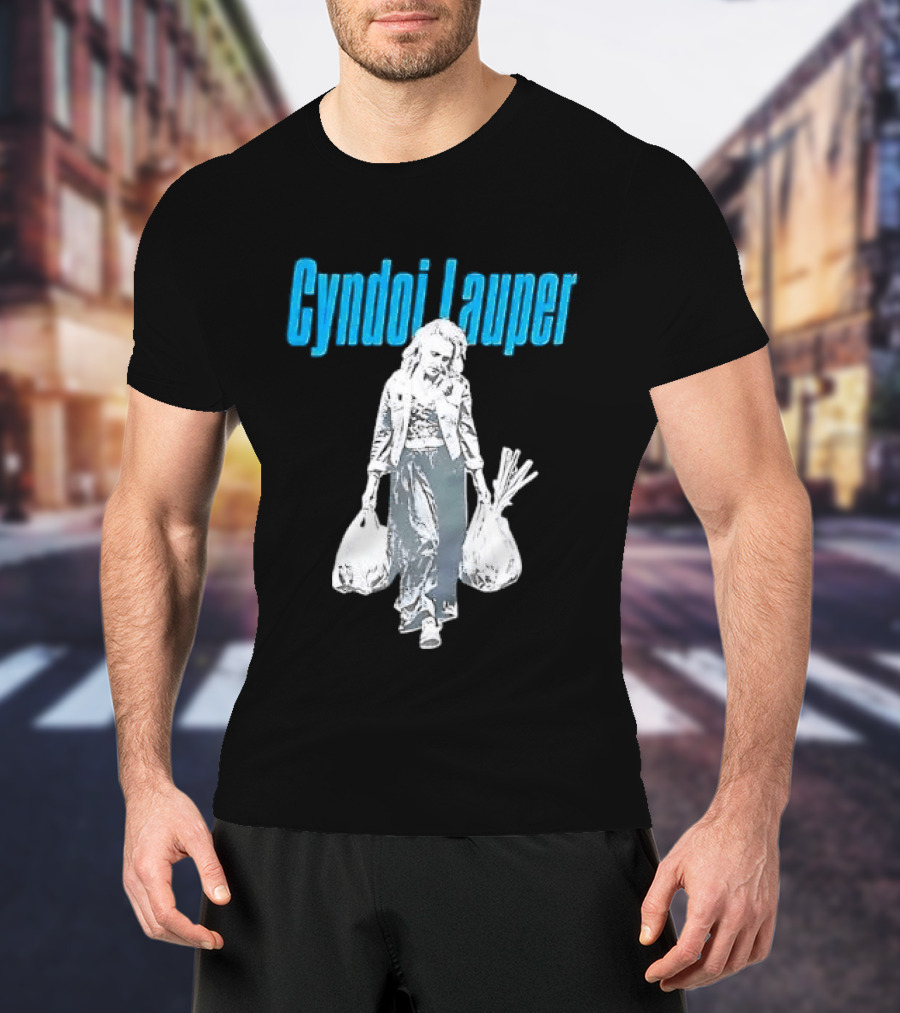Cyndi Lauper Grocery Shopping T-Shirt