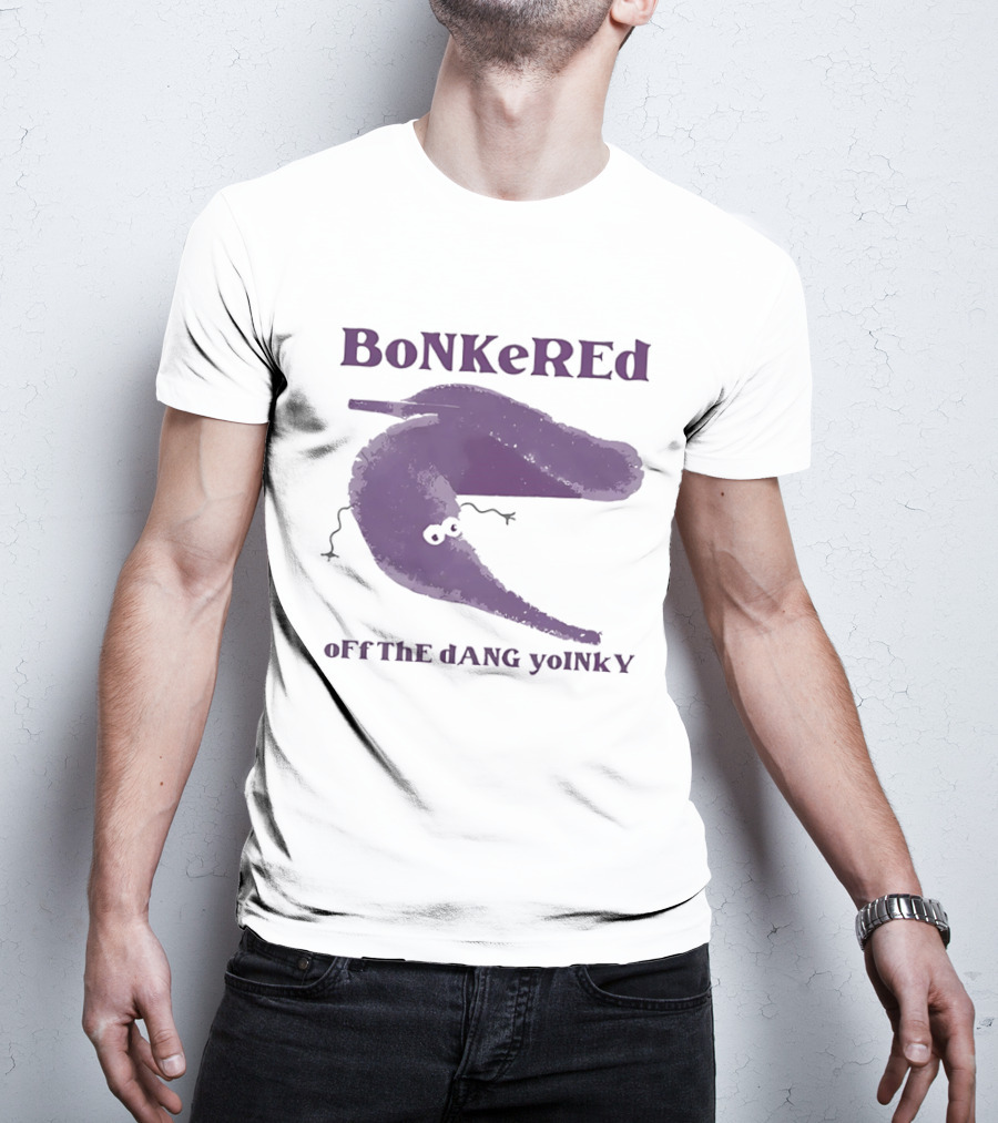 BoNKerEd OFF ThE DaNG YoINKY Worm On A String T-Shirt