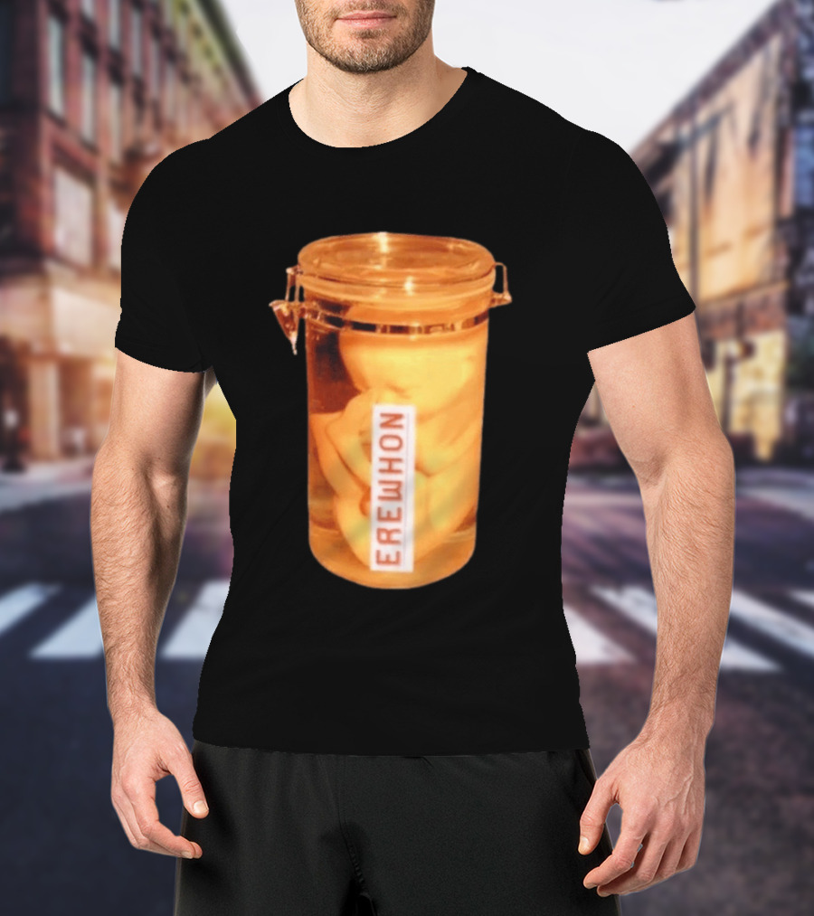 Erewhon Baby Jar Conceptual Artwork In Glass Container T-Shirt