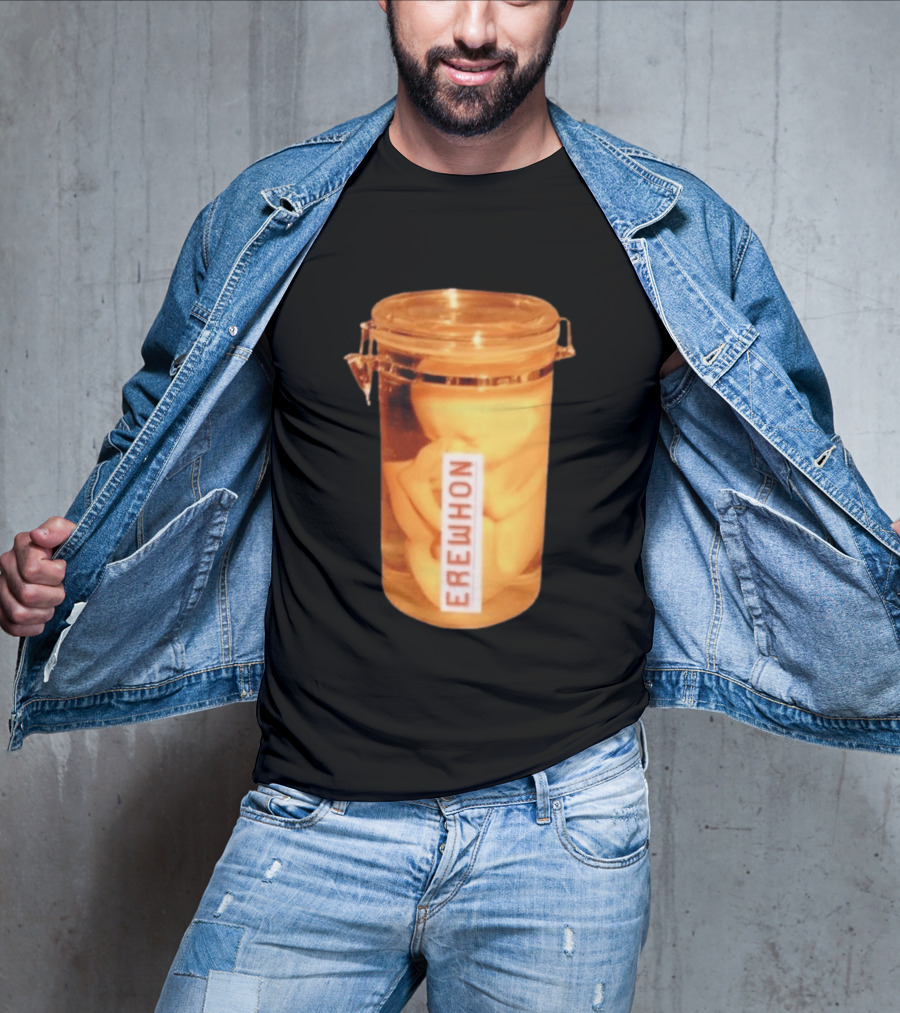 Erewhon Baby Jar Conceptual Artwork In Glass Container T-Shirt