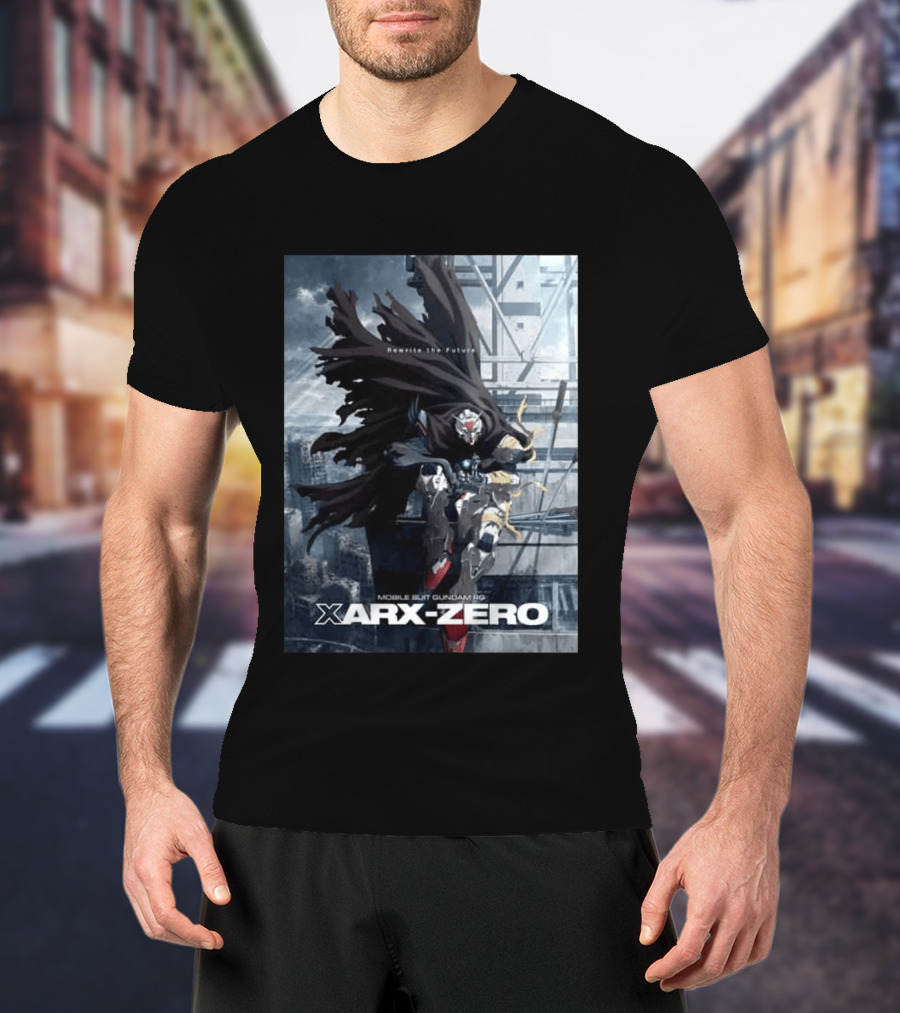 Rewrite The Future Mobile Suit Gundam RG Xarx Zero New Series T-Shirt