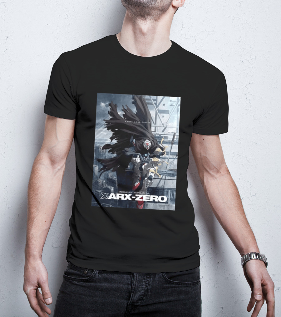 Rewrite The Future Mobile Suit Gundam RG Xarx Zero New Series T-Shirt