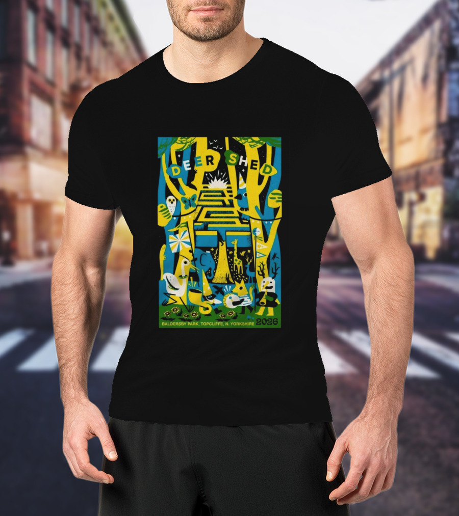 Deer Shed 2026 Baldersby Park Topcliffe N Yorkshire Festival T-Shirt