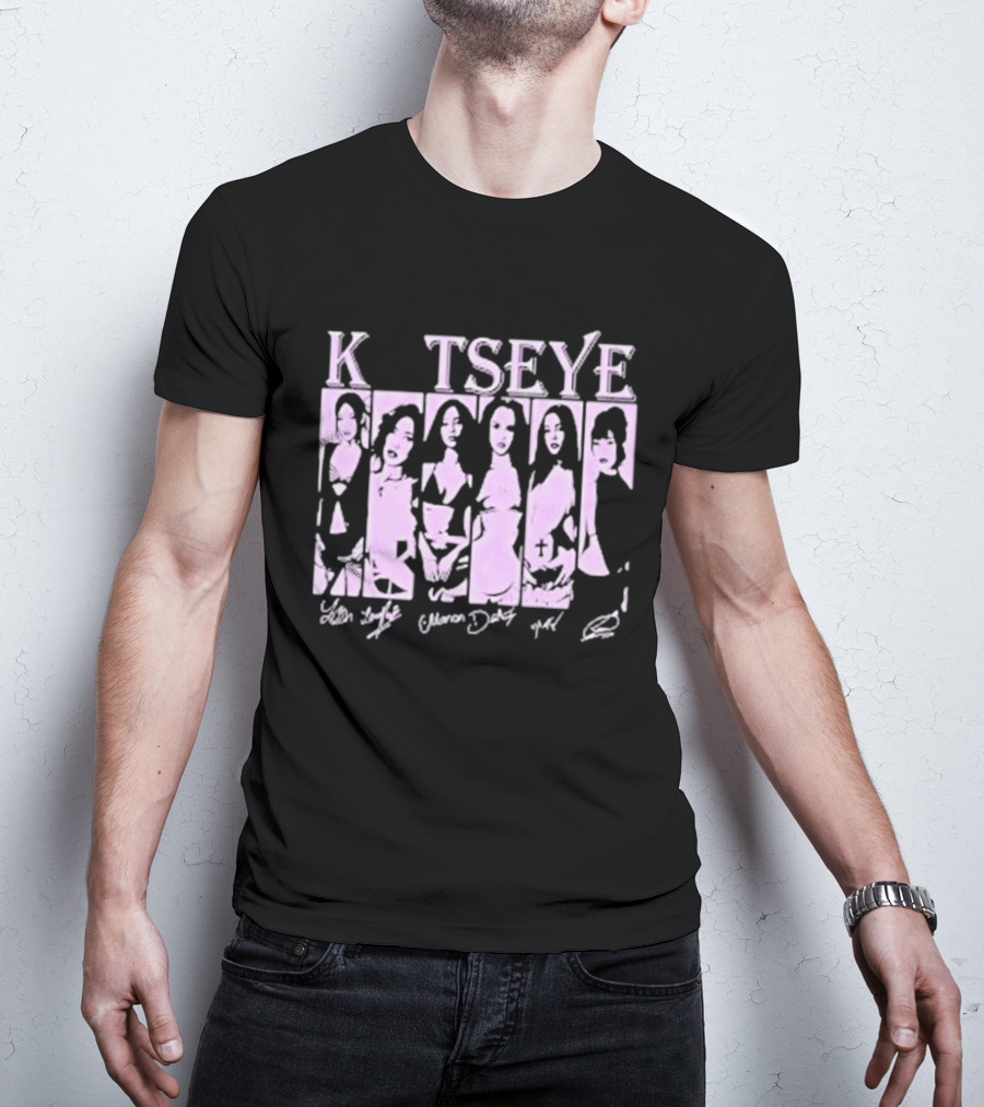Katseye Bold Style Queens Party Girl Power T-Shirt