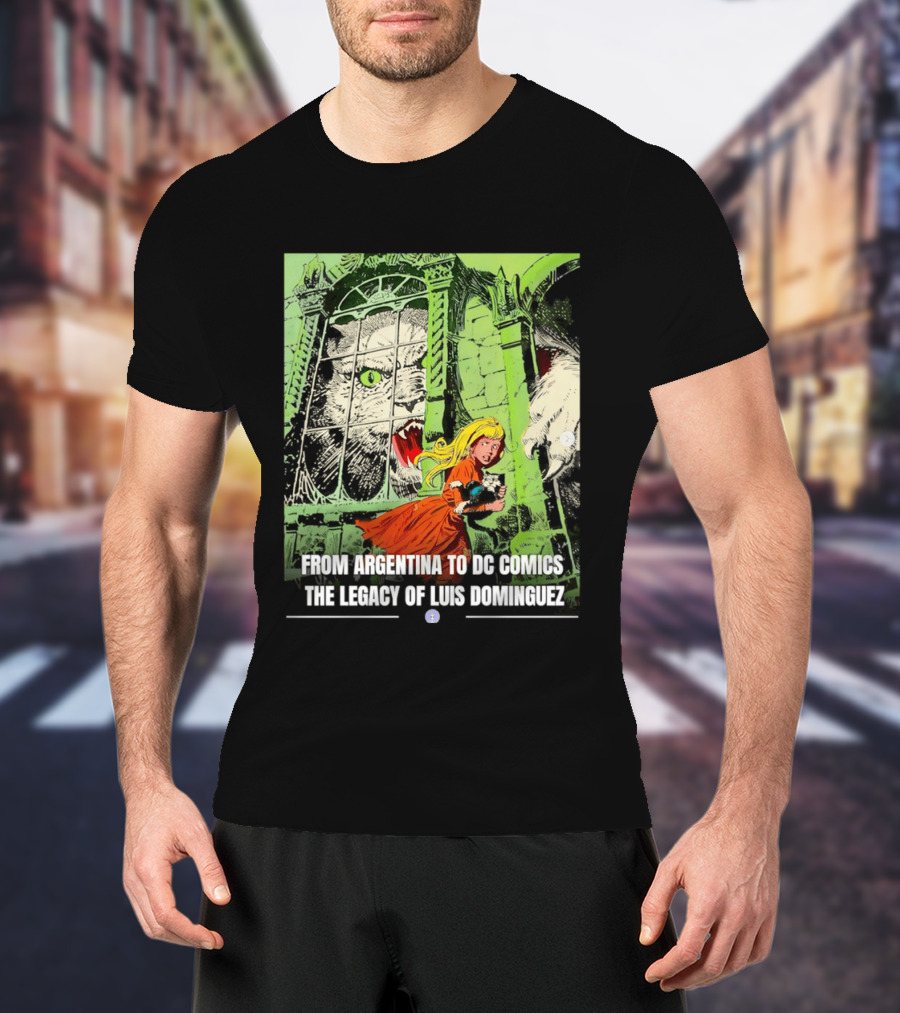 From Argentina To DC Comics The Legacy Of Luis Dominguez Vintage Comic T-Shirt