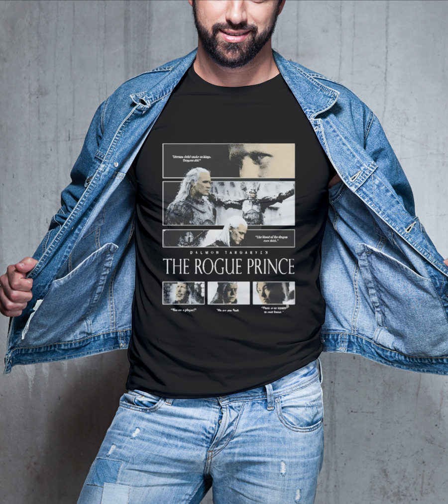 Daemon Targaryen The Rogue Prince Dragons Blood House Of The Dragon T-Shirt