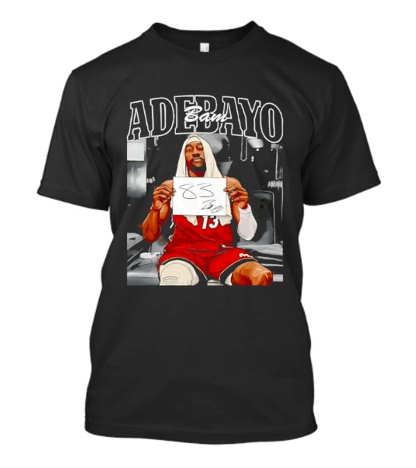 Miami Heat Bam Adebayo Number 13 83 Points T-Shirt