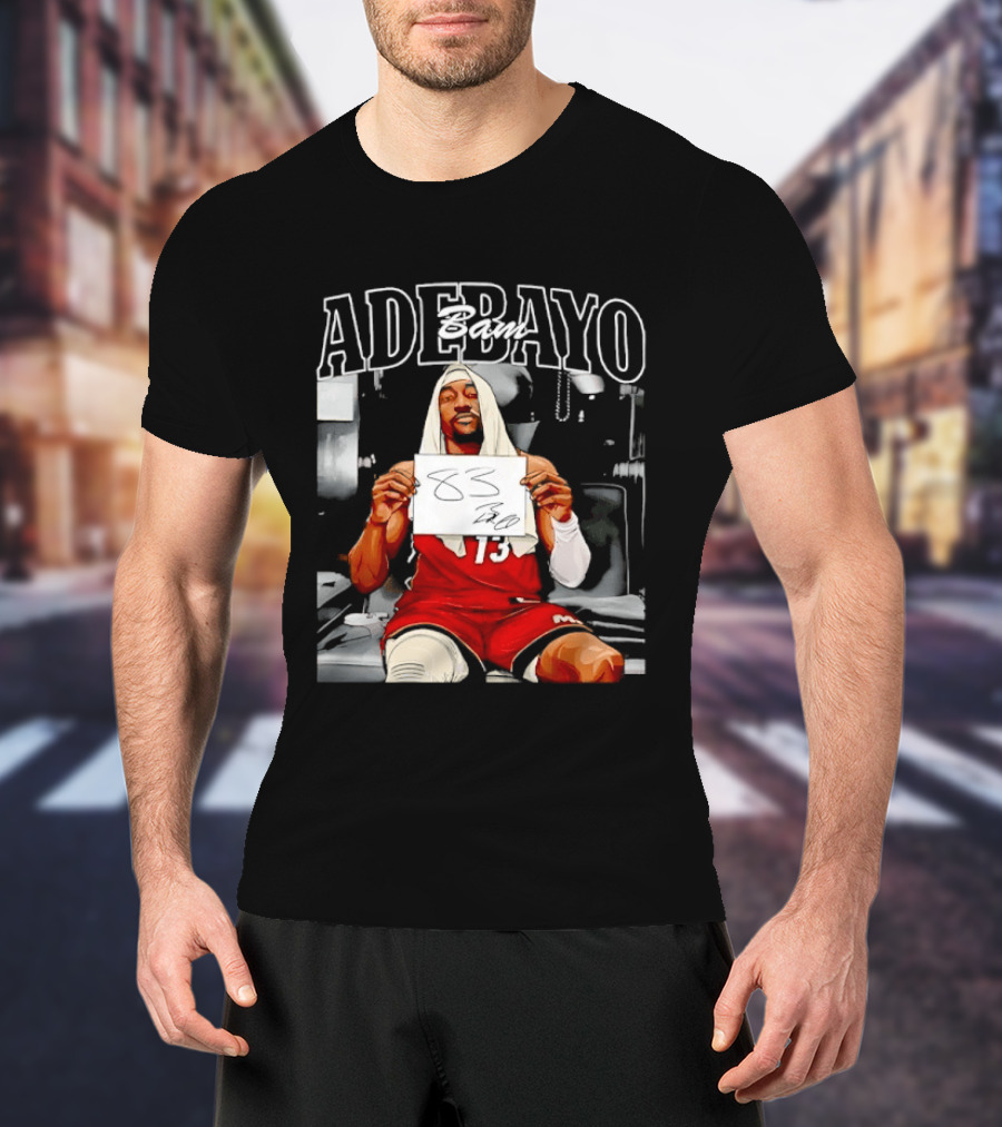 Miami Heat Bam Adebayo Number 13 83 Points T-Shirt
