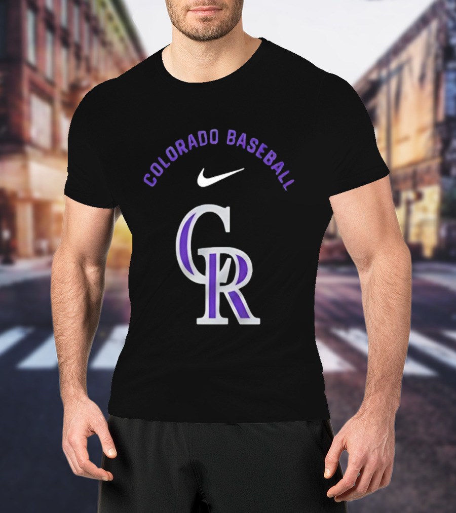 Tomoyuki Sugano Colorado Rockies Nike Colorado Baseball Pregame T-Shirt