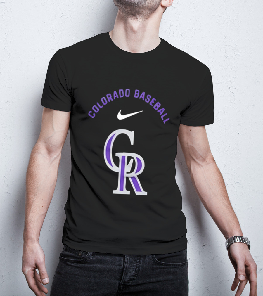 Tomoyuki Sugano Colorado Rockies Nike Colorado Baseball Pregame T-Shirt