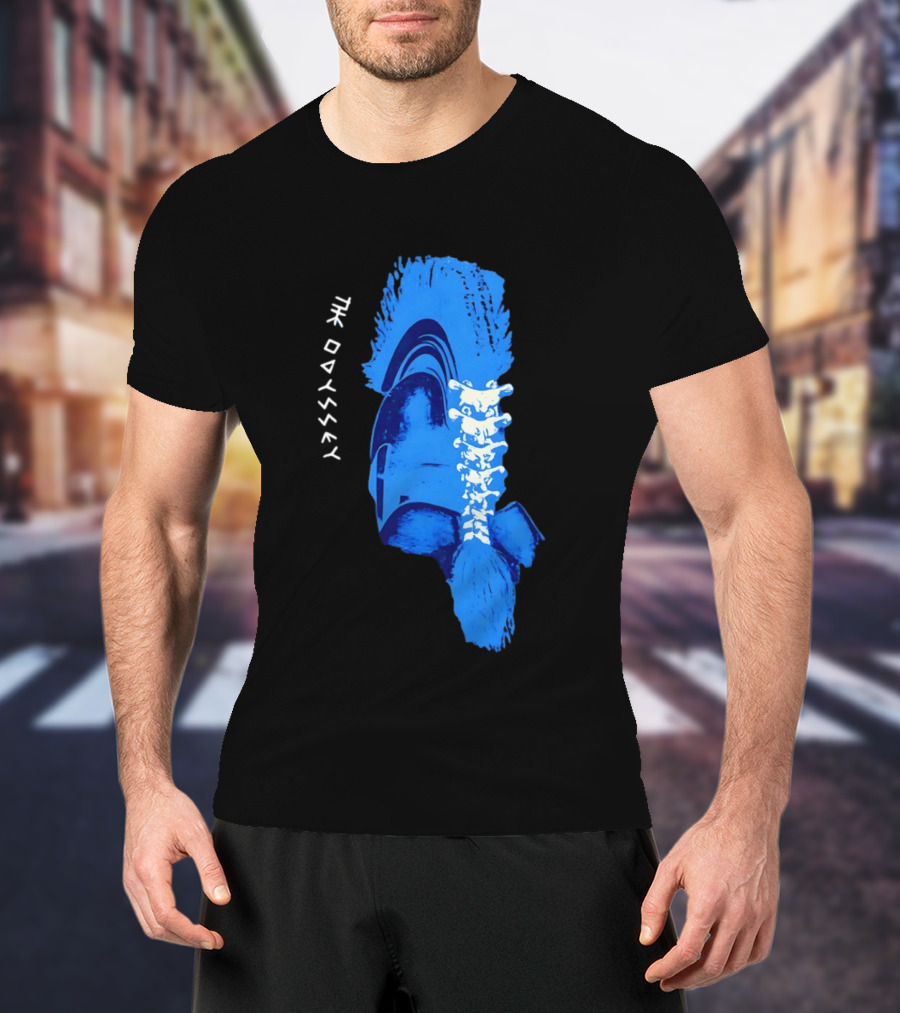 The Odyssey Greek Spartan Corinthian Helmet T-Shirt