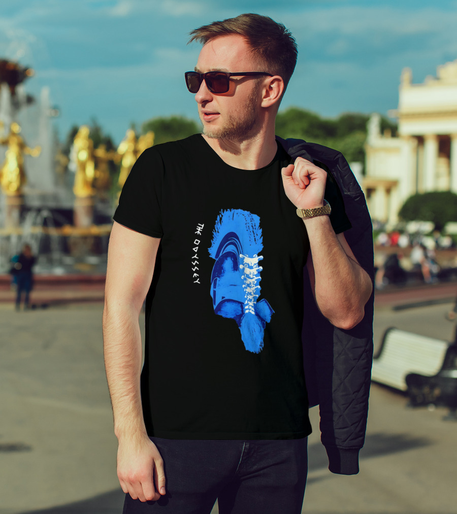 The Odyssey Greek Spartan Corinthian Helmet T-Shirt