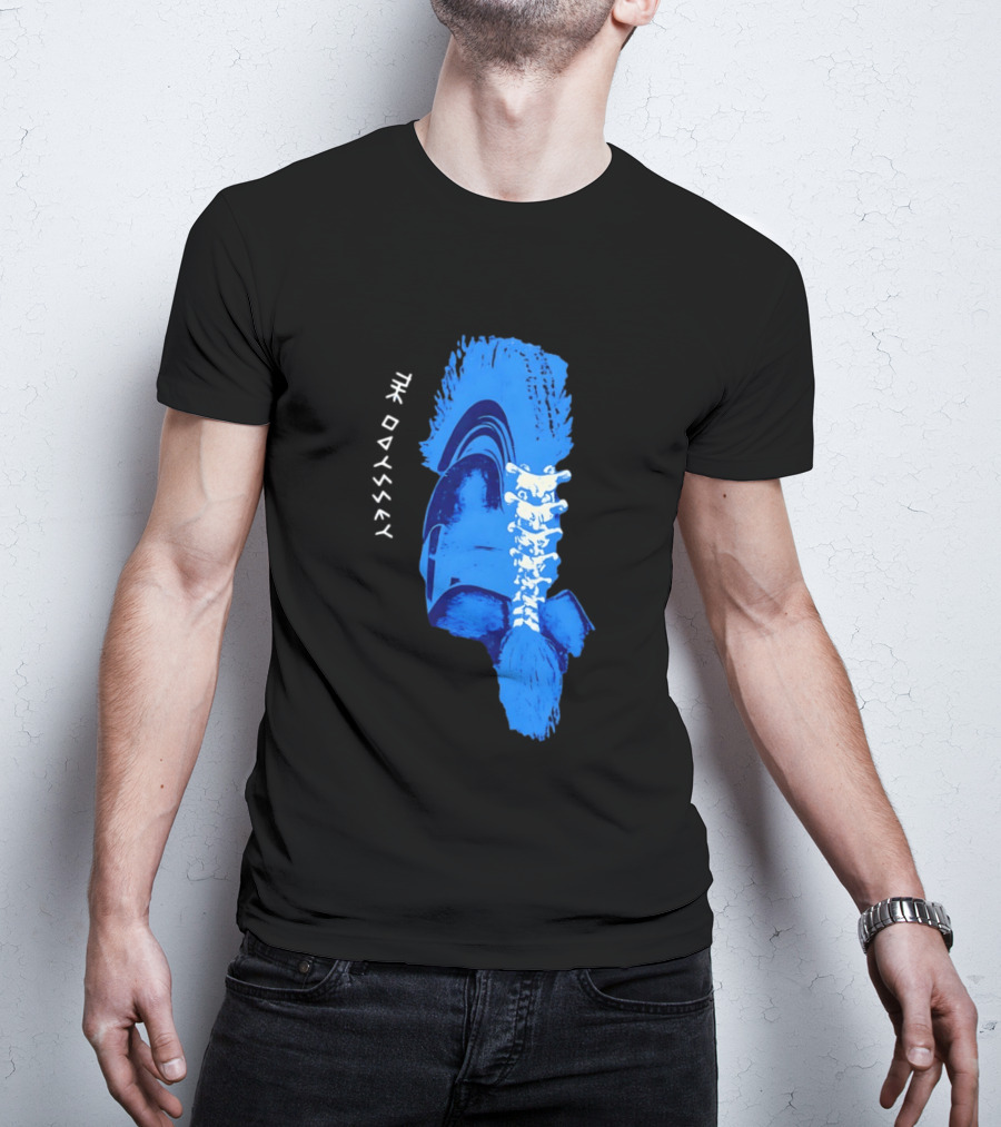 The Odyssey Greek Spartan Corinthian Helmet T-Shirt