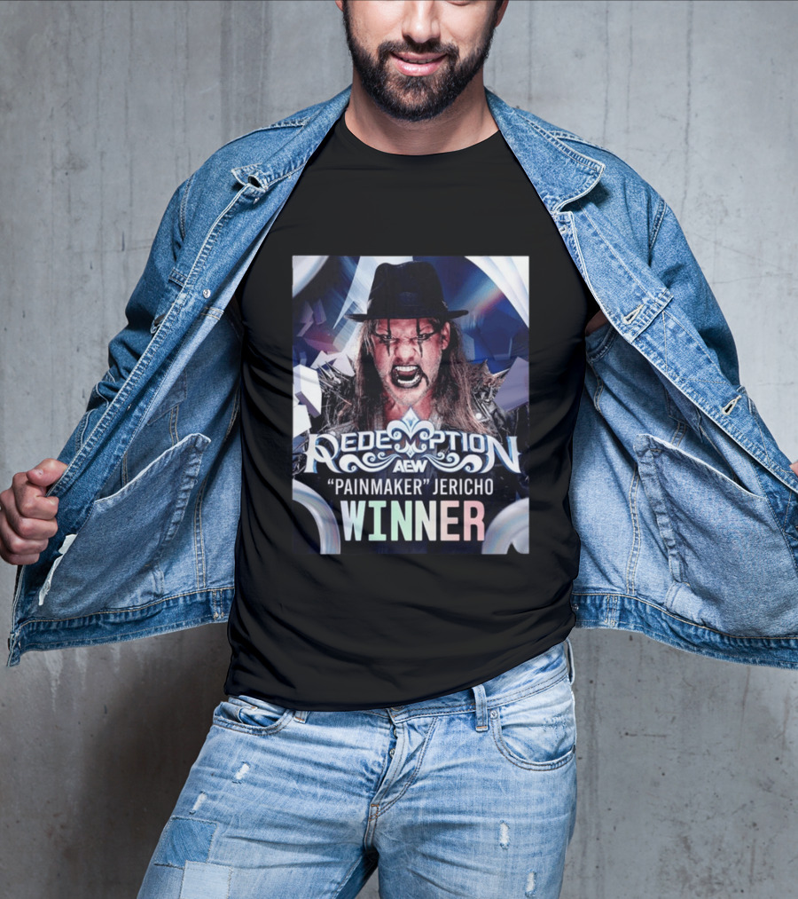 Redemption AEW "Painmaker" Jericho Winner 2026 T-Shirt
