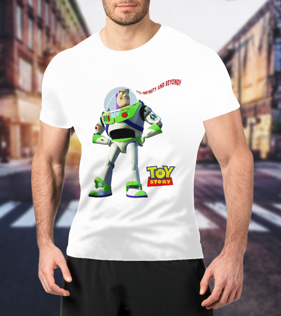 Buzz Lightyear To Infinity And Beyond Toy Story Pixar T-Shirt