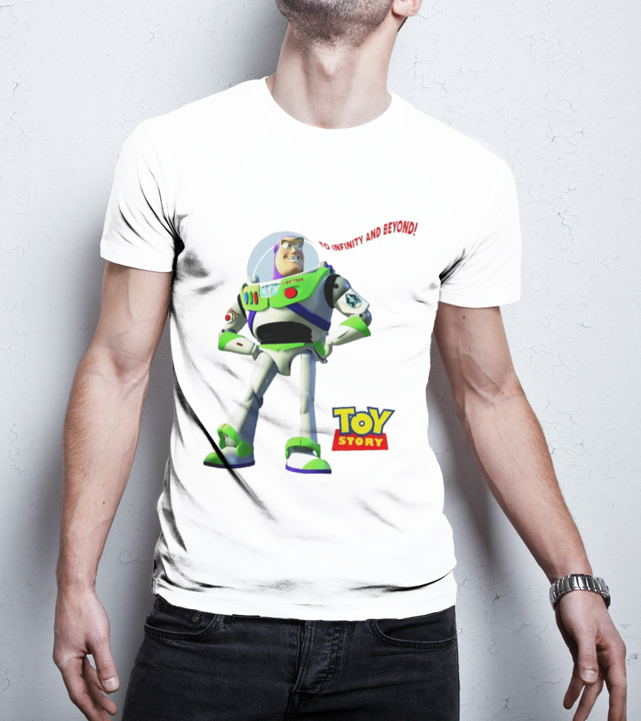 Buzz Lightyear To Infinity And Beyond Toy Story Pixar T-Shirt